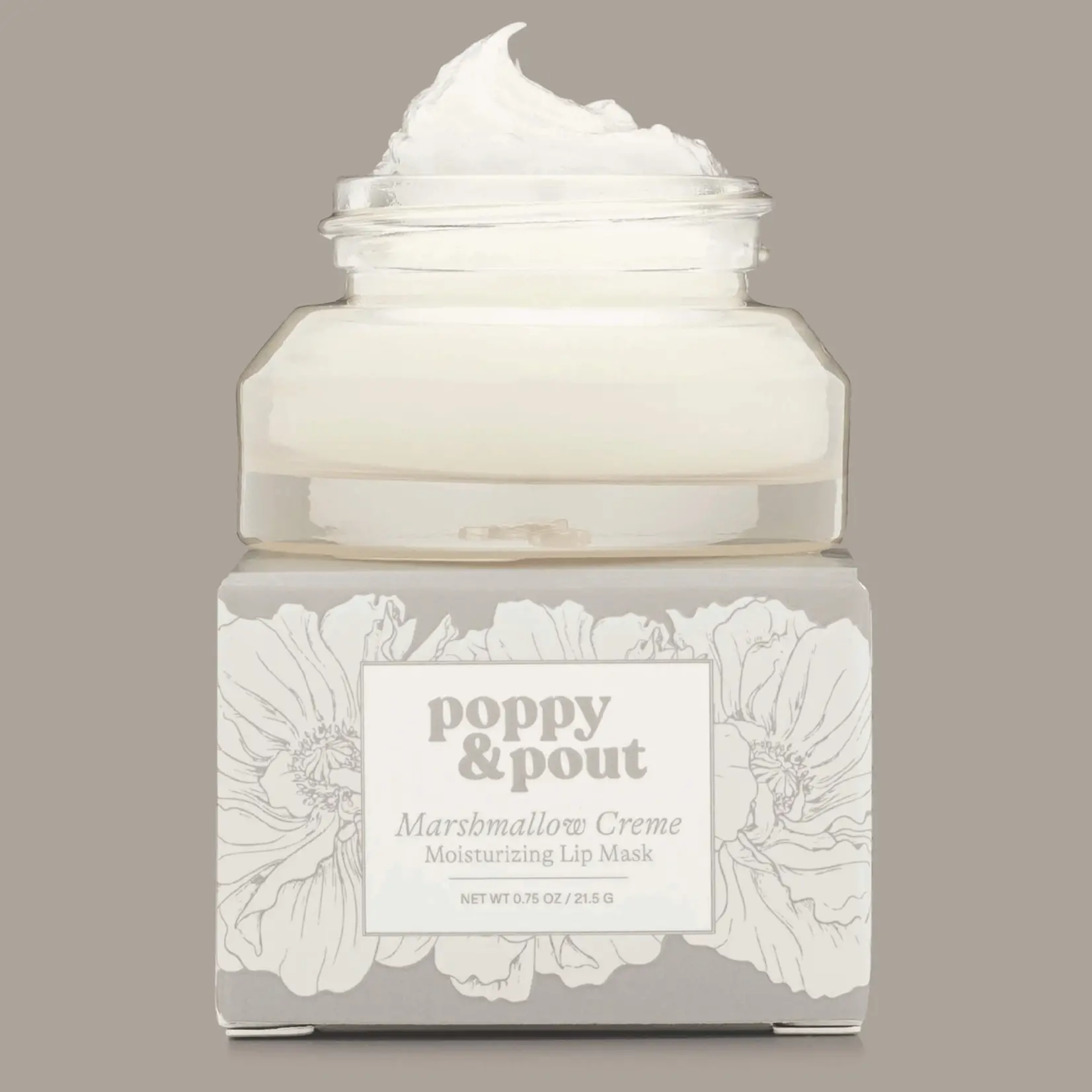 Poppy & Pout Lip Mask-Marshmallow Creme
