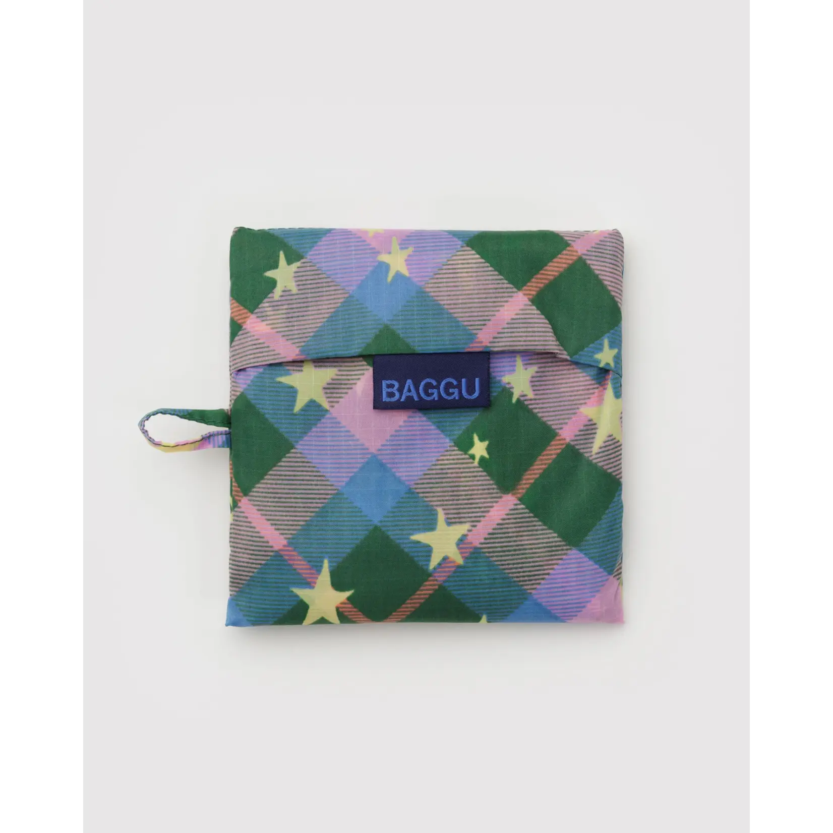 Baggu Standard Baggu - Green Star Plaid