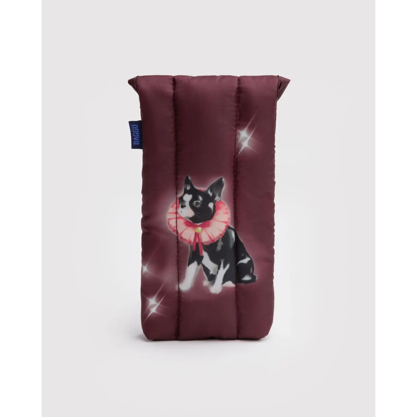 Baggu Puffy Glasses Sleeve - Fancy Dogs
