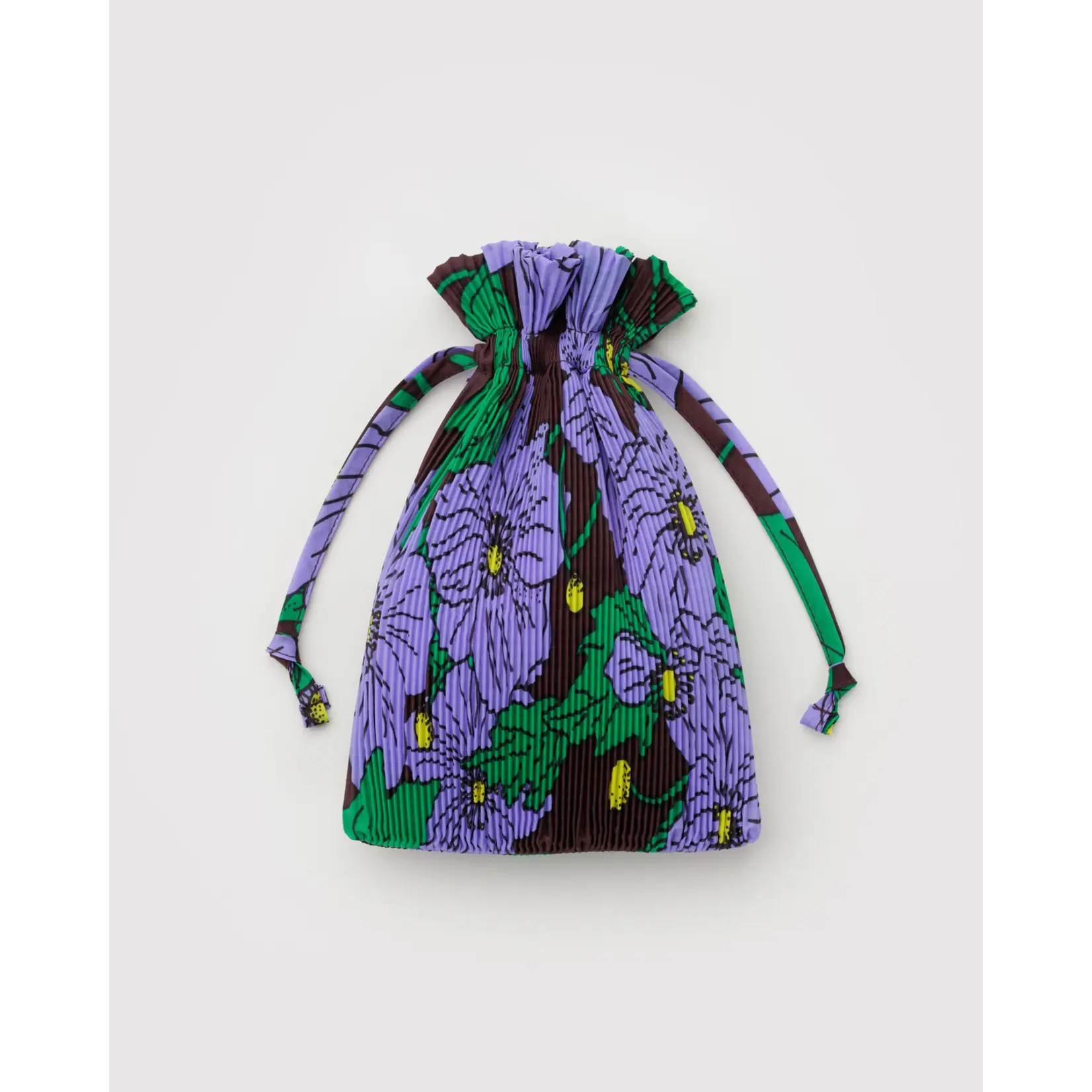Baggu Pleated Baggu - Maroon Poppy