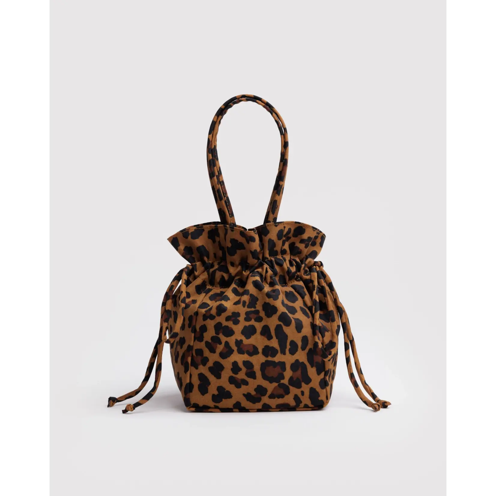 Baggu Nylon Drawstring Bag - Leopard