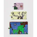Baggu Flat Pouch Set - Poppy Mix