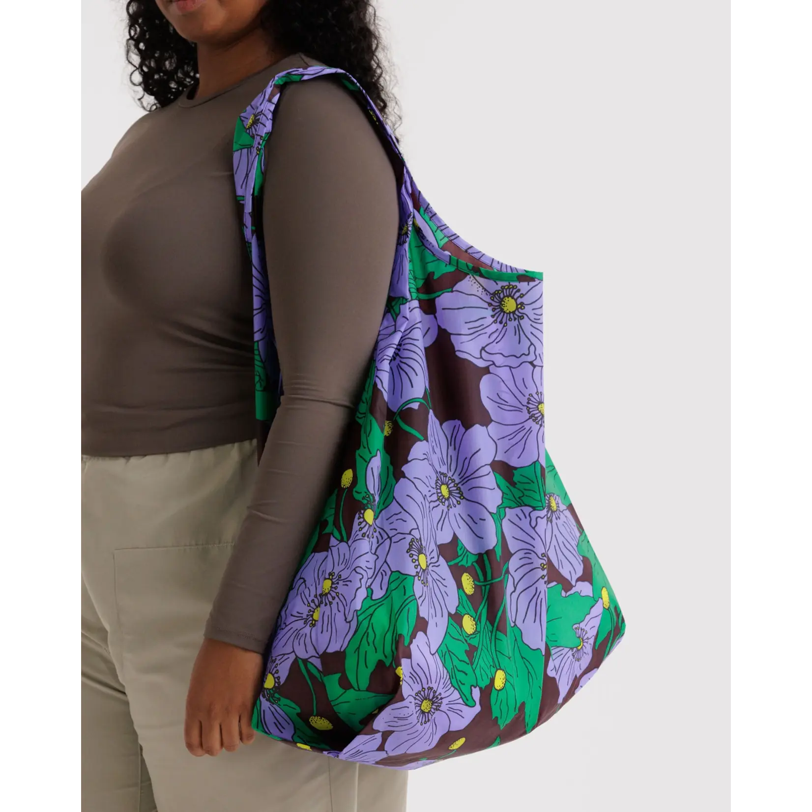 Baggu Big Baggu - Maroon Poppy