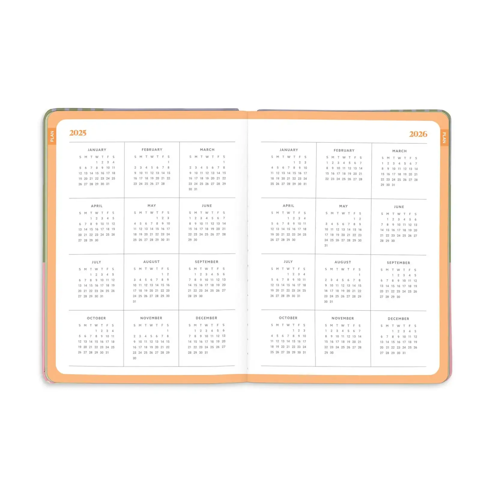 Studio Oh 2026 Color Block Good Day Planner