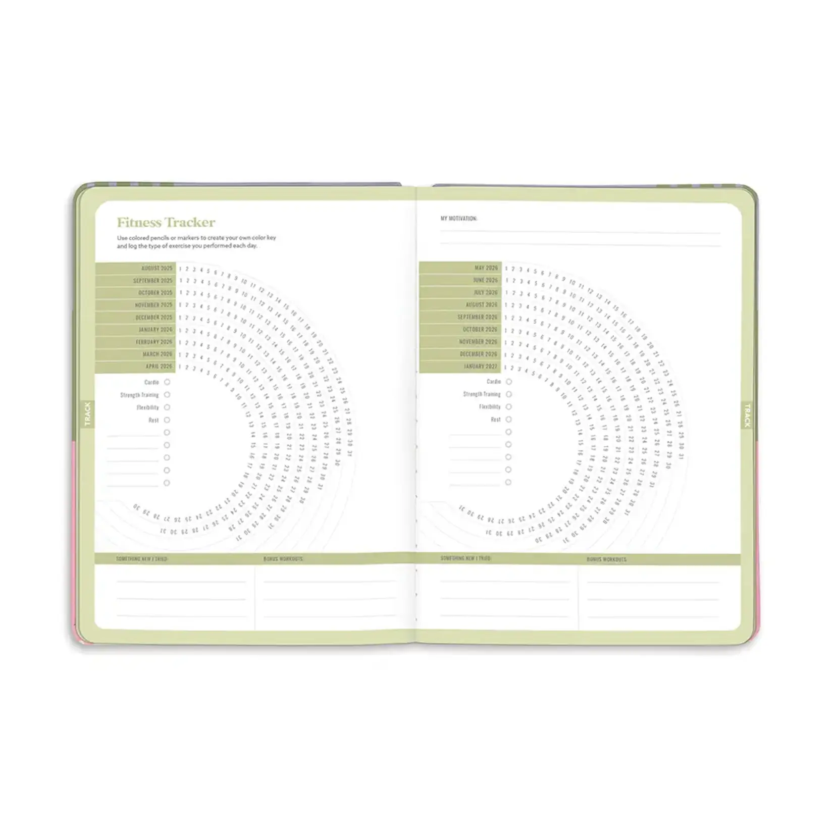 Studio Oh 2026 Color Block Good Day Planner