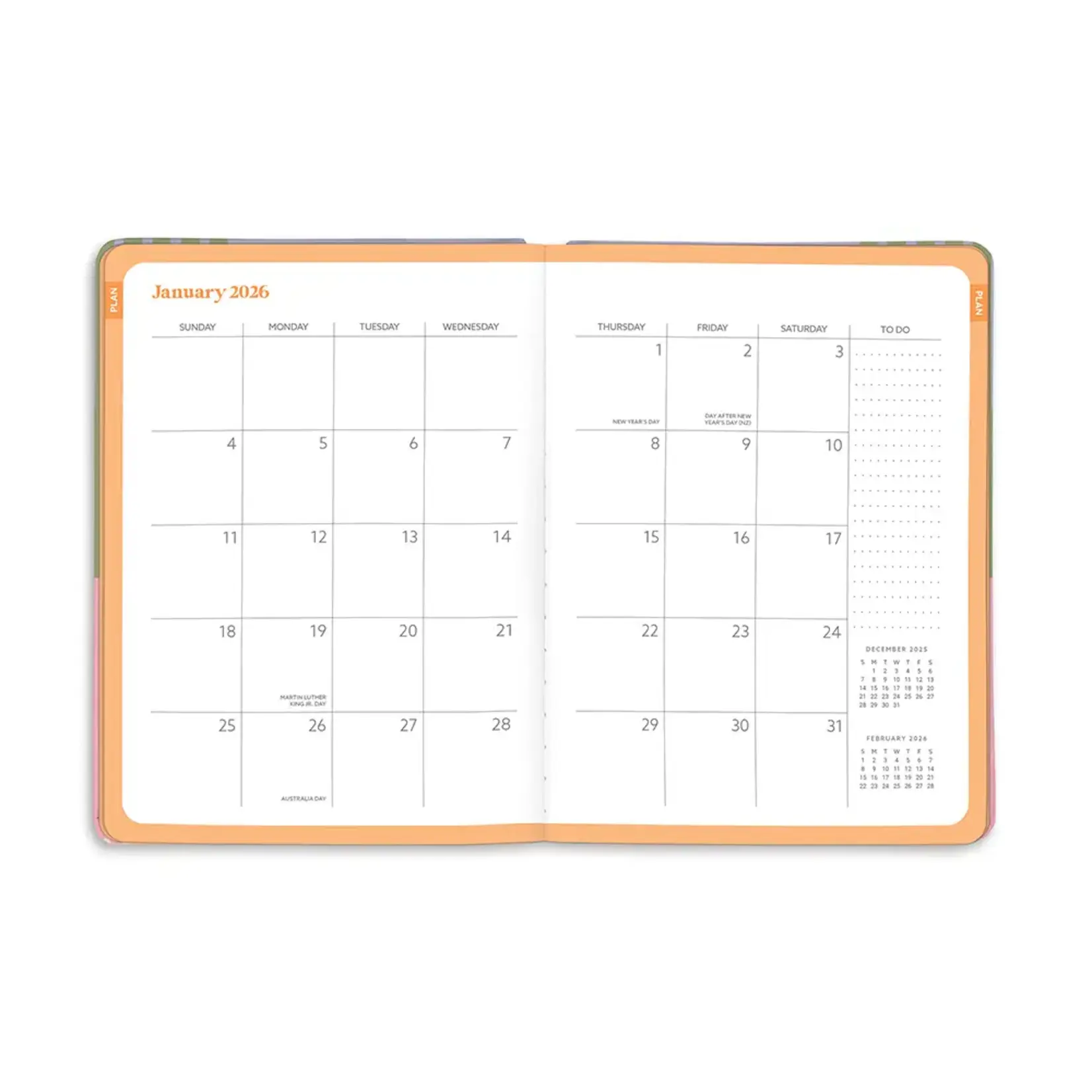 Studio Oh 2026 Color Block Good Day Planner
