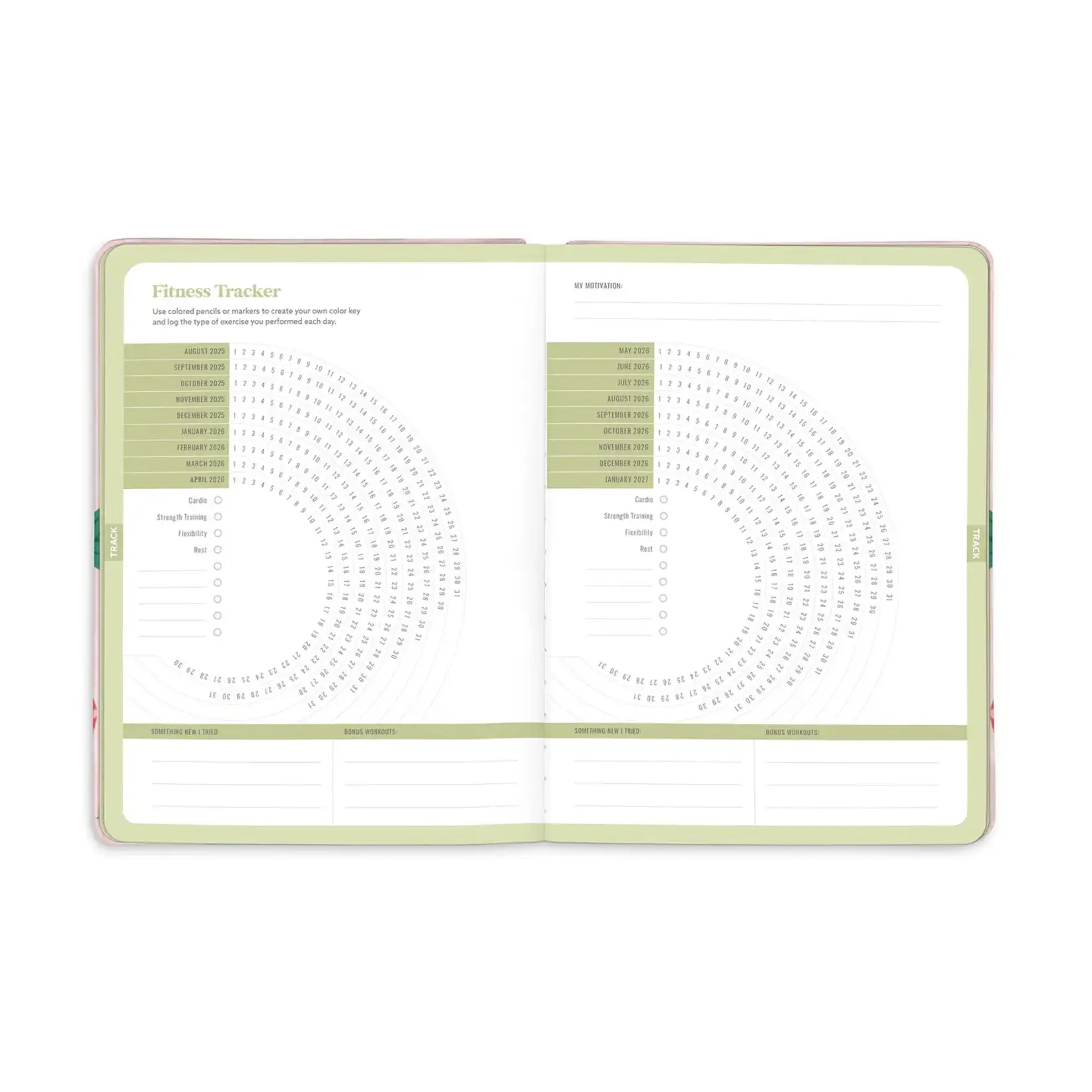 Studio Oh 2026 Strawberry Love Good Day Planner