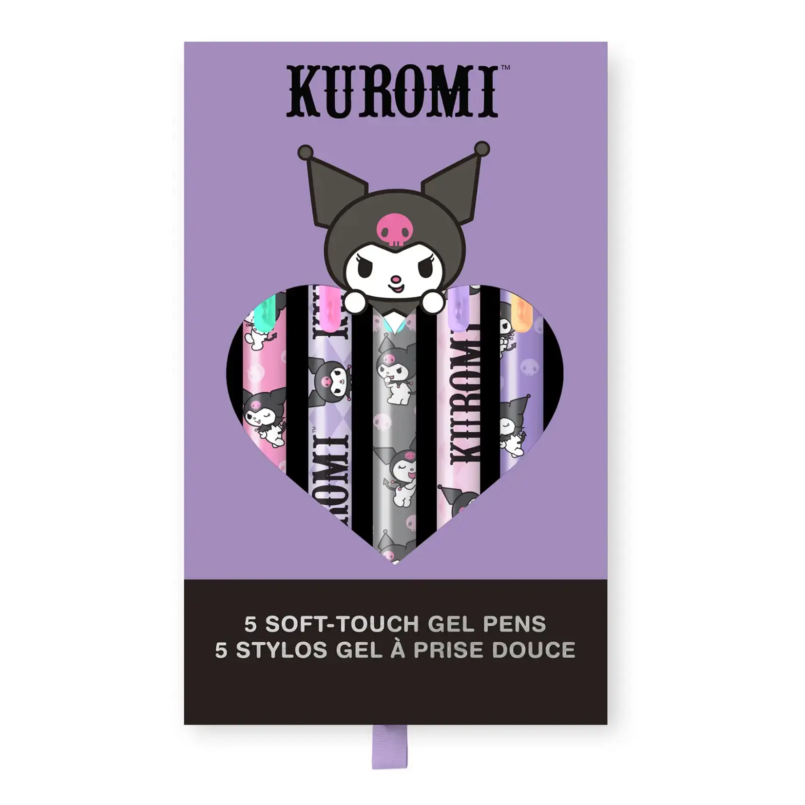 Studio Oh Totally Kuromi Soft-Touch Gel Pen Set