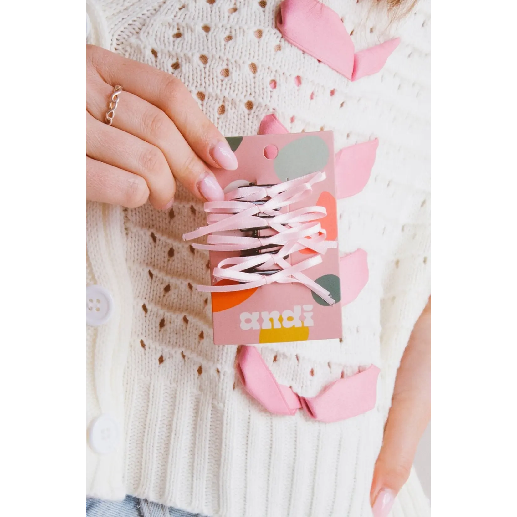 Shop Andi Macey Bow 6-Pack Pink