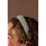 Shop Andi White & Black Checked Headband