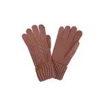 Hana C.C Cable Knit Winter Gloves CocoBerry