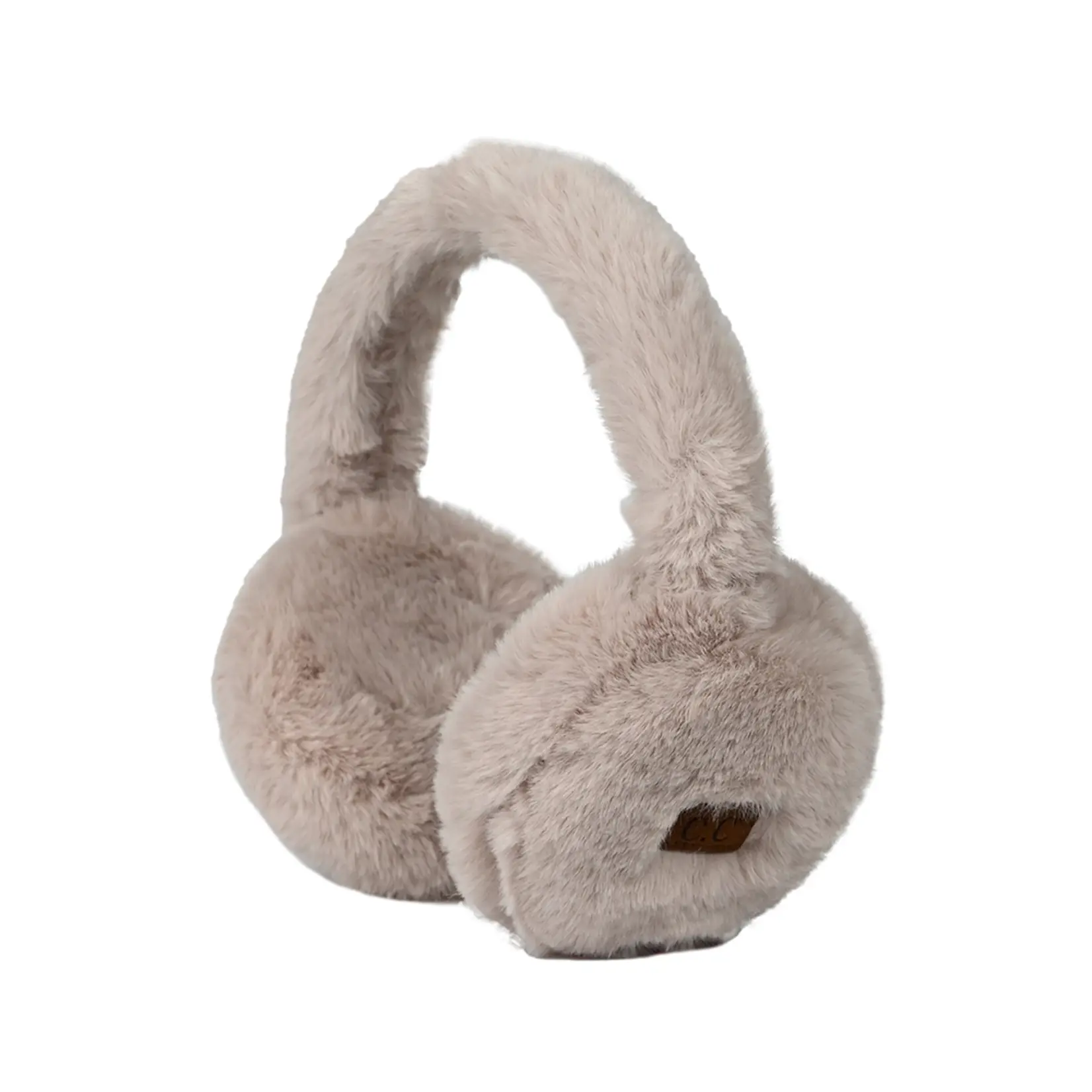 Hana C.C Faux Fur Earmuff  Beige