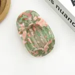 The Diva Soap Flat Hair Clip-Pink Green