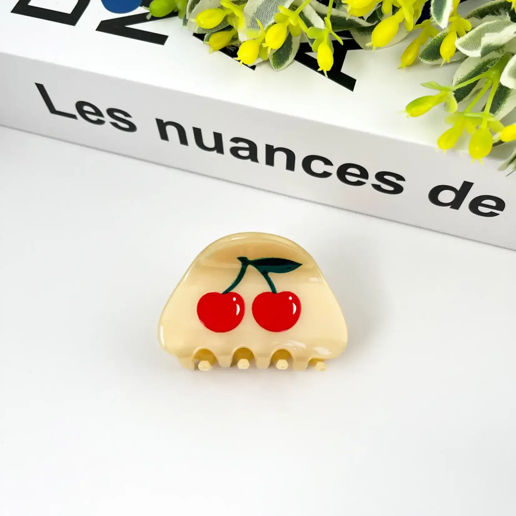 The Diva Soap Medium Cherry Hair Clip