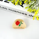 The Diva Soap Medium Rose Hair Clip