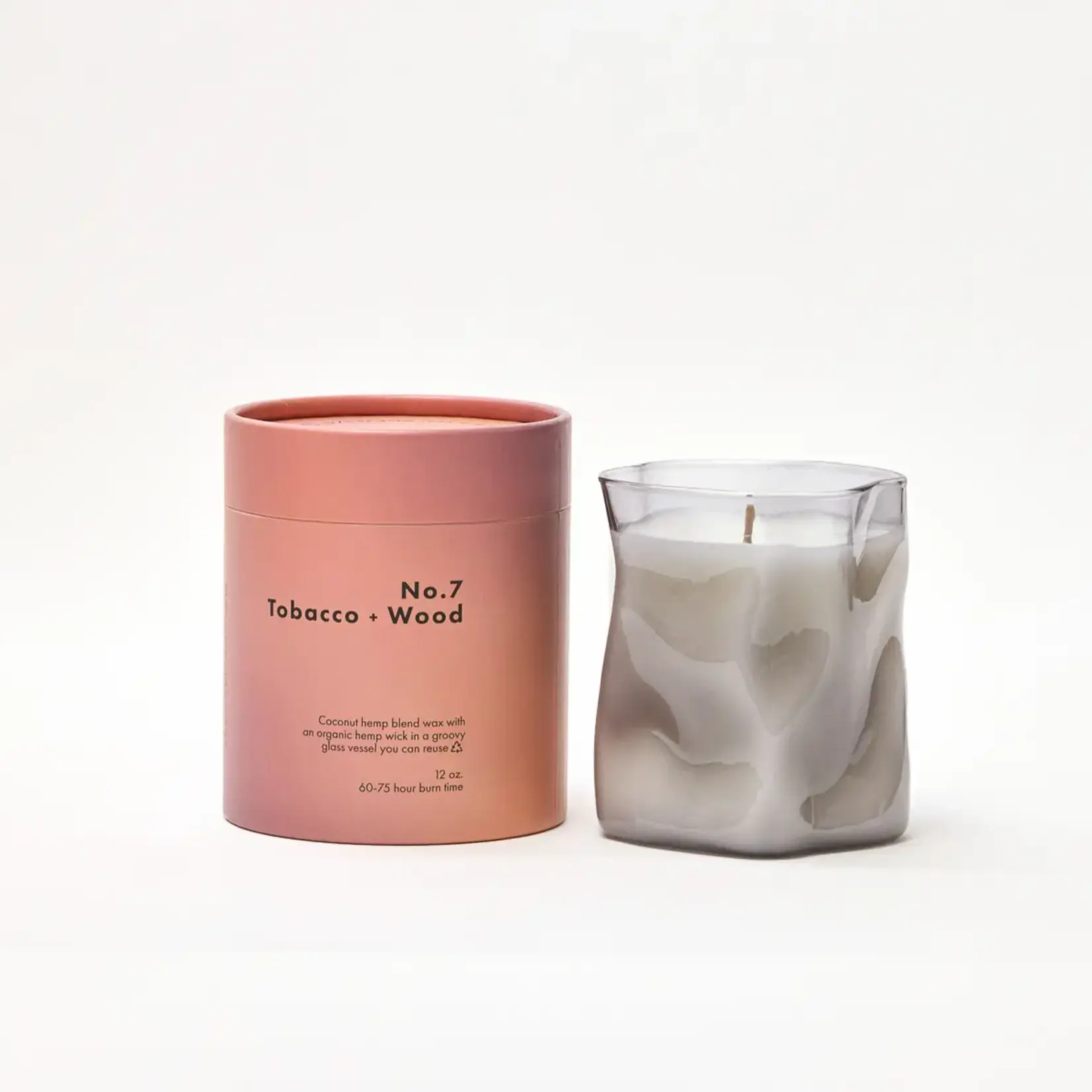 Choice Blooms 12oz No. 7 Tobacco + Wood Candle