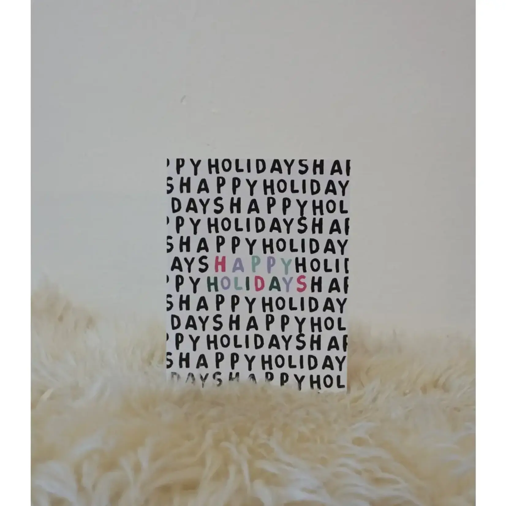 Ash + Chess Happy Holidays Card