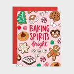 Brittany Paige Baking Spirits Bright Holiday Card