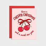 Brittany Paige Cherry Christmas Sweet New Year Card