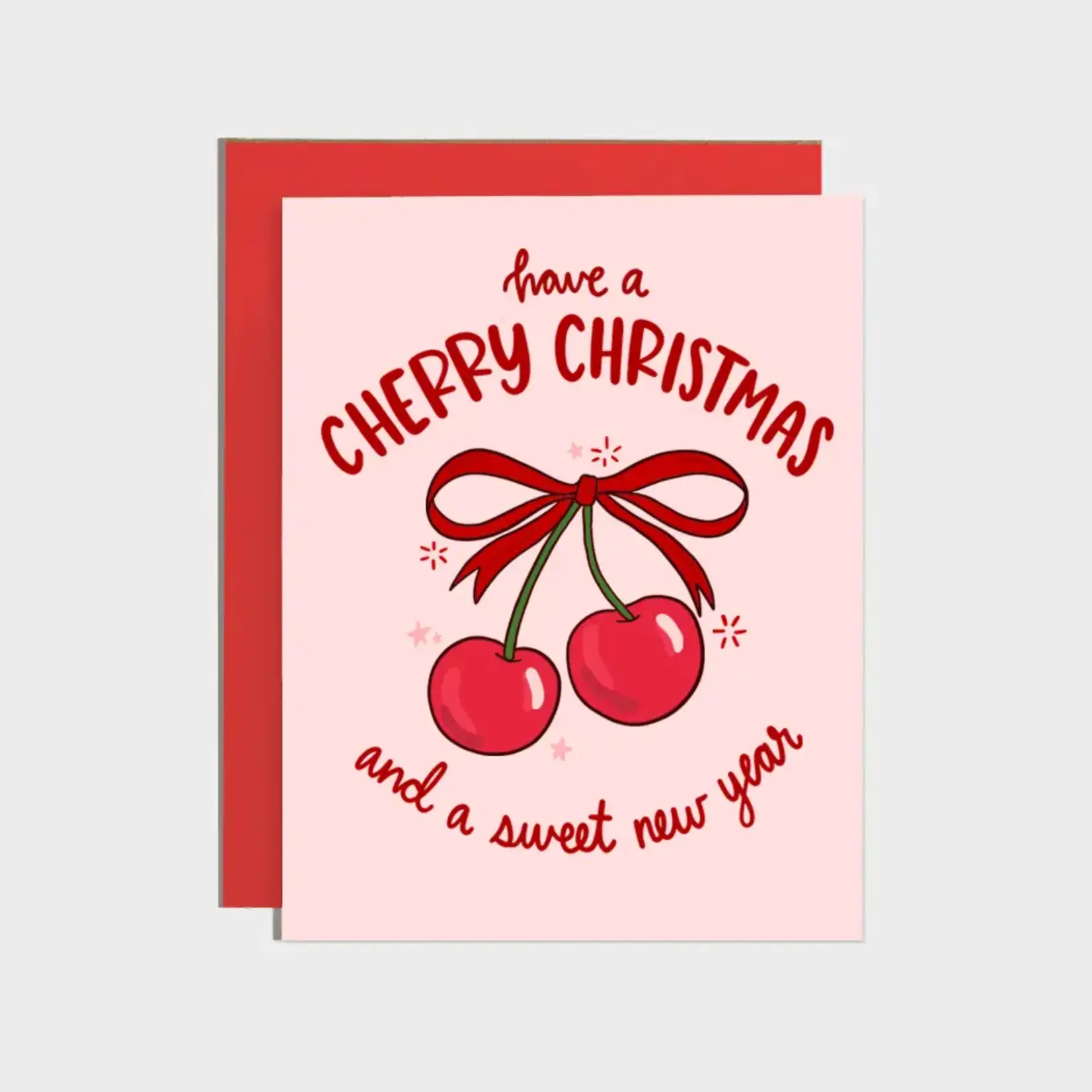 Brittany Paige Cherry Christmas Sweet New Year Card