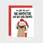 Brittany Paige Santa North Pole Tariffs Holiday Card