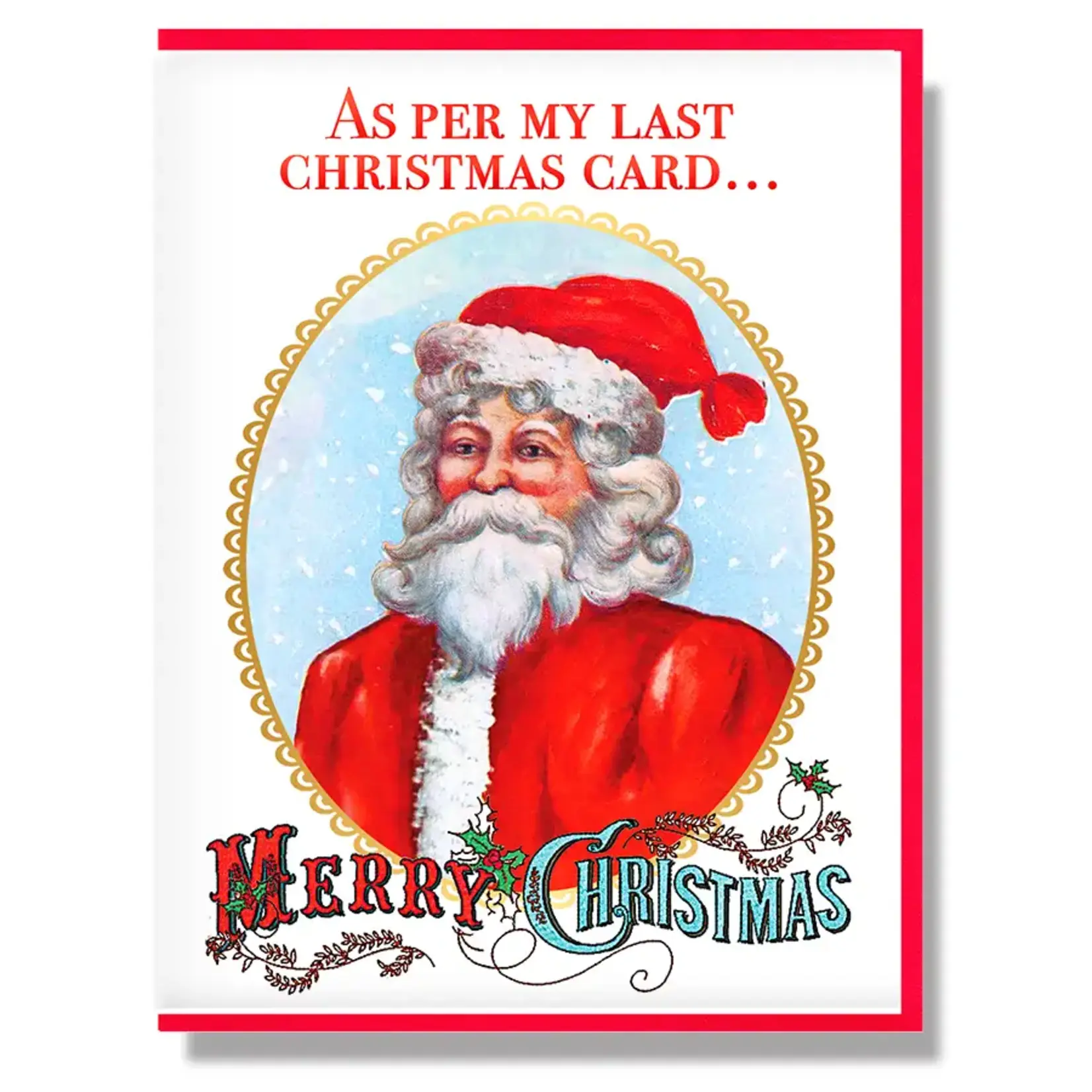 Smitten Kitten Per My Last Christmas Card