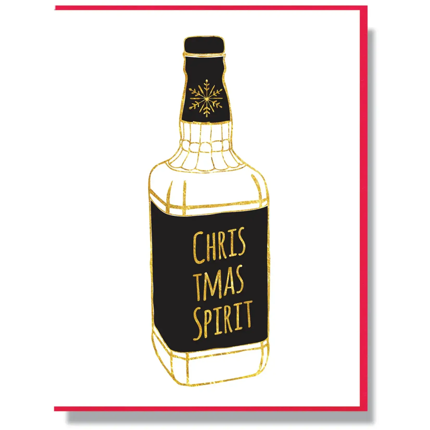 Smitten Kitten Christmas Spirit Card