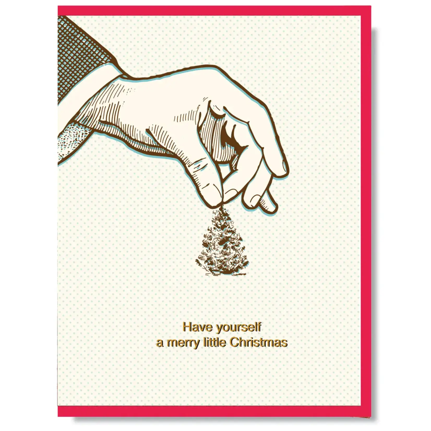 Smitten Kitten Merry Little Christmas Card