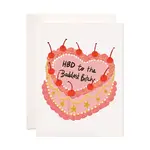 Bloomwolf Studio Baddest Vintage Cake Card