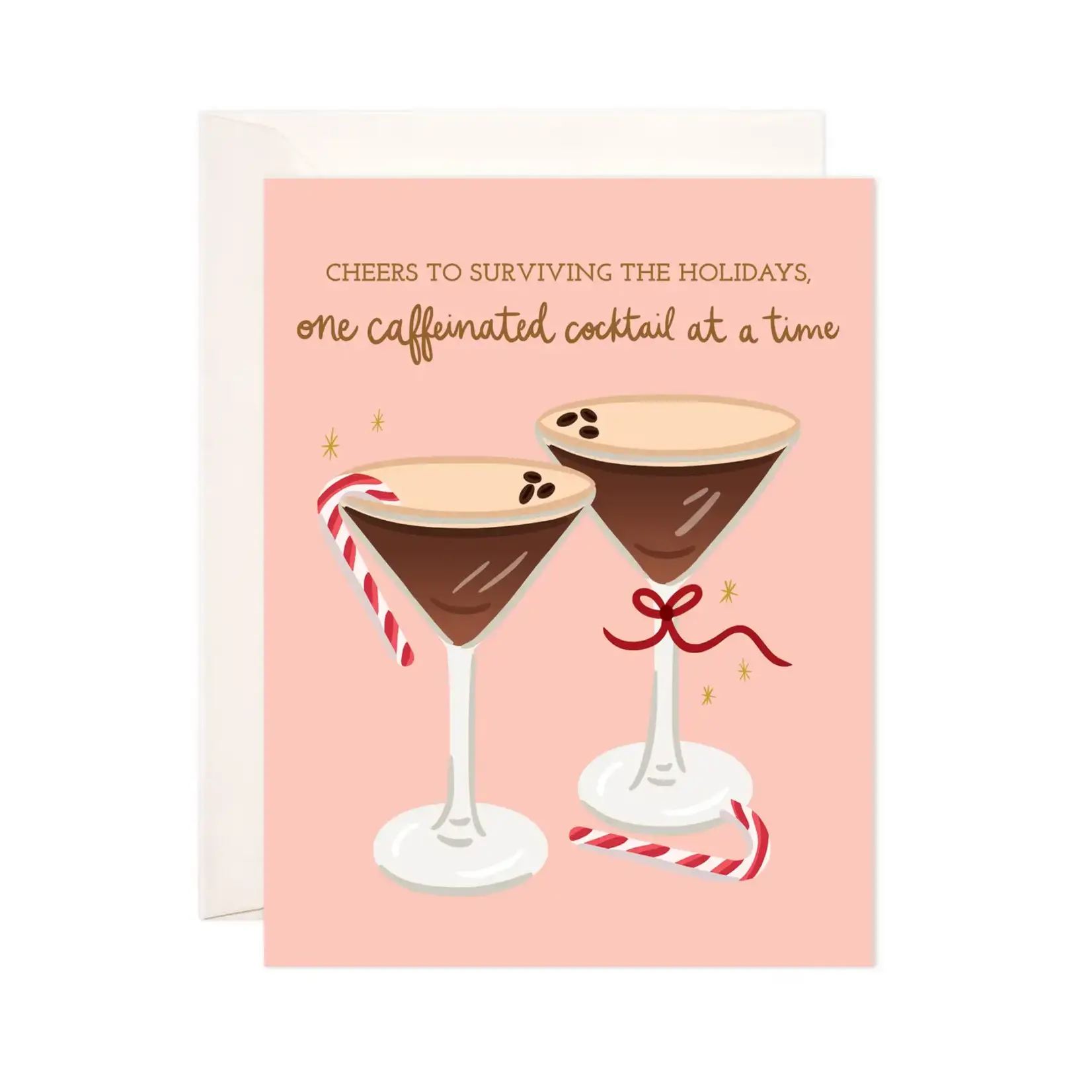 Bloomwolf Studio Caffeinated Cocktails Card