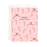 Bloomwolf Studio Candy Canes Christmas Card