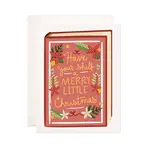 Bloomwolf Studio Merry Little Book Card