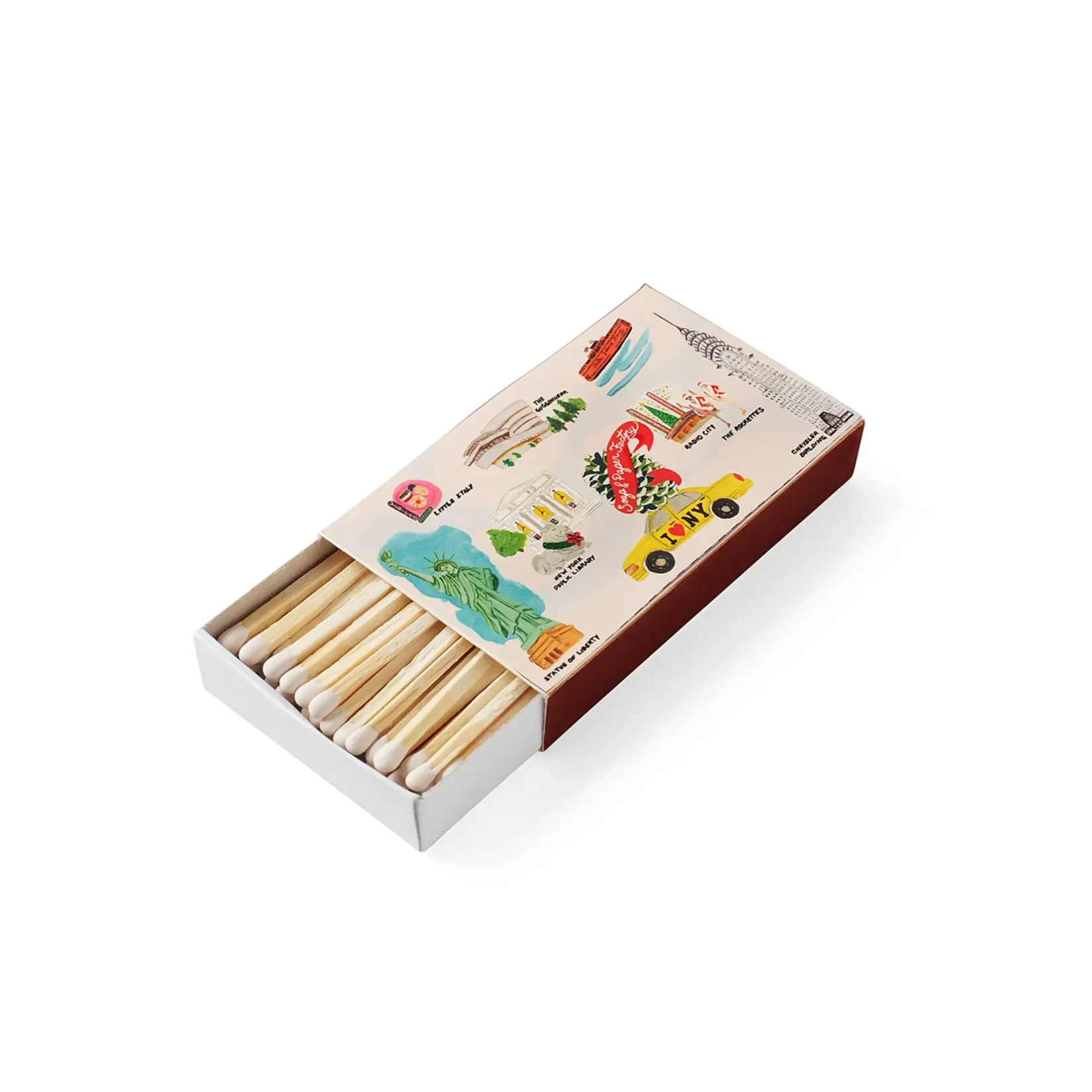 Soap & Paper Factory Holiday in New York Boxed Matches