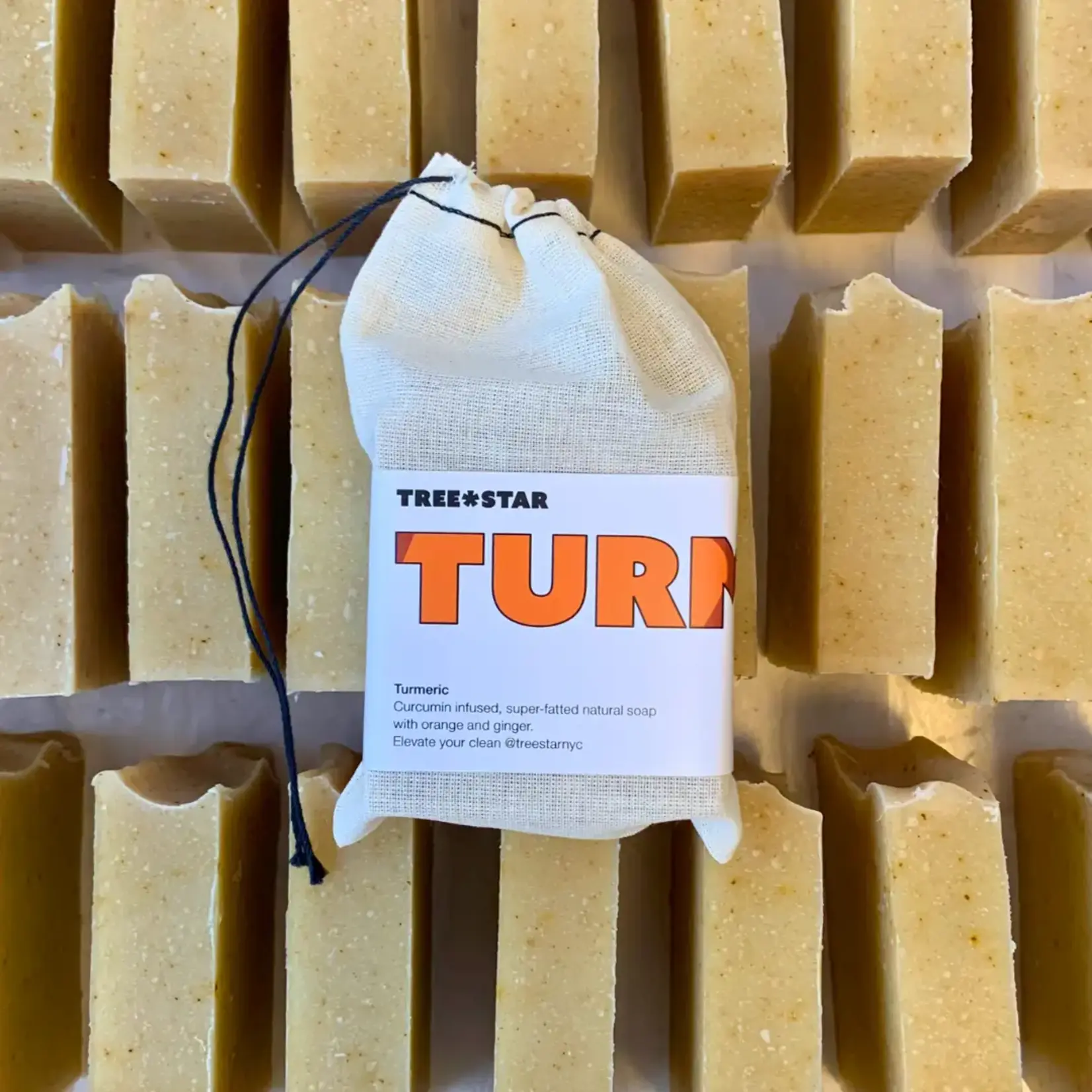 treestar Treestar Soap - Orange, Ginger + Turmeric Soap