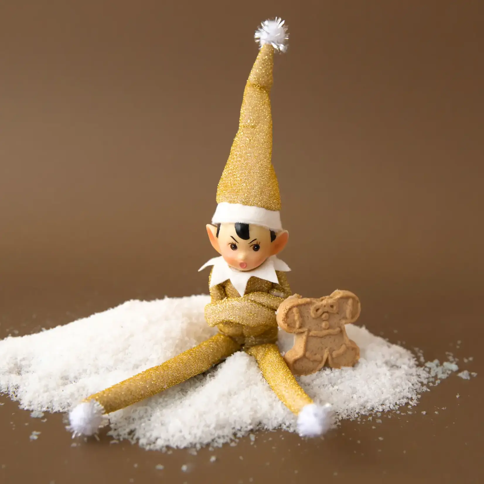 Sunshine Studios Elf Ornament-Tinsel Todd