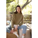 Velvet Heart GOODWIN Sweater-Olive Green