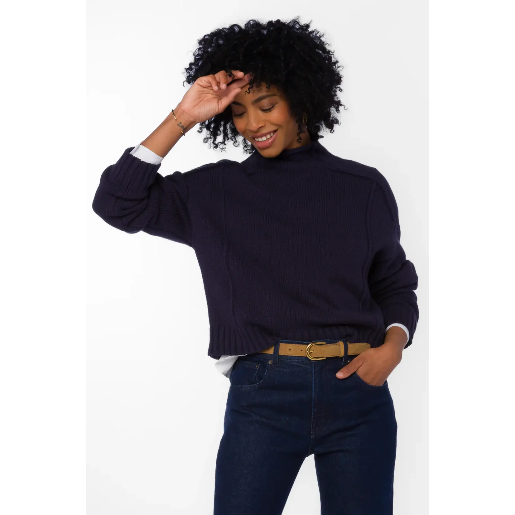 Velvet Heart GOODWIN Sweater-Black