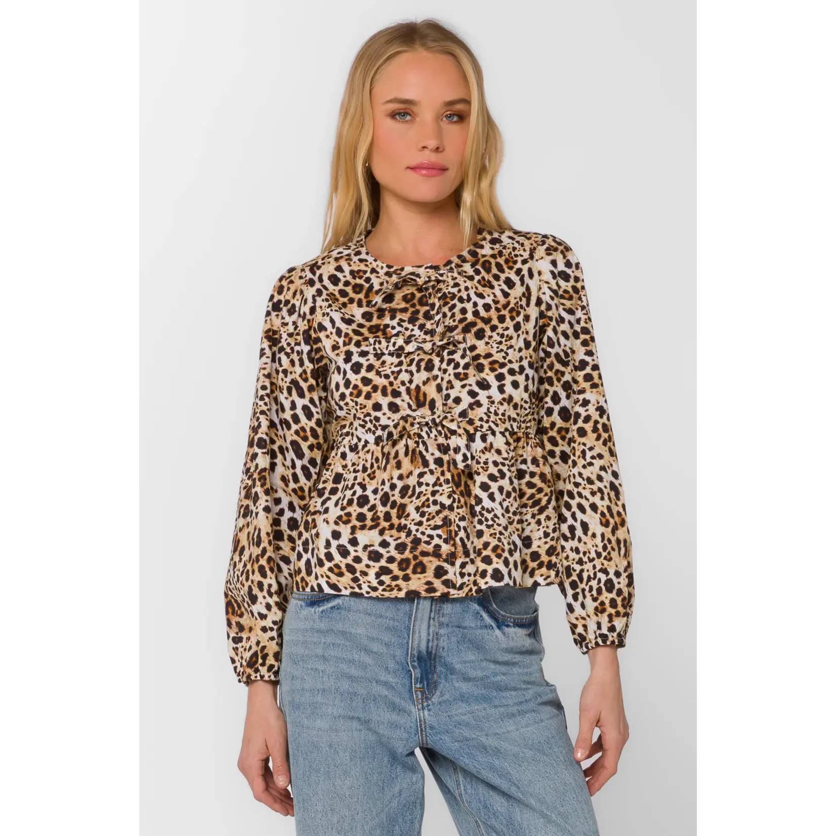 Velvet Heart PRAIRIE Top-Leopard