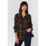 Velvet Heart RAQUEL Top-Multi Plaid