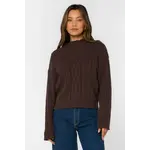 Velvet Heart JENNEVIE Sweater-Walnut