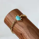 The Gilded Witch Third Eye Bracelet Amazonite