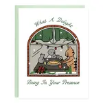 Tiffbits Delight Window Holiday Card