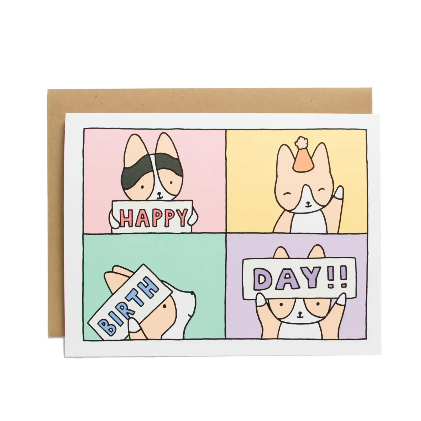 Tiffbits Group Chat Birthday Card