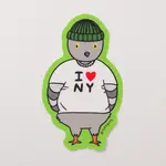 Tiffbits I Heart Ny Pigeon Sticker