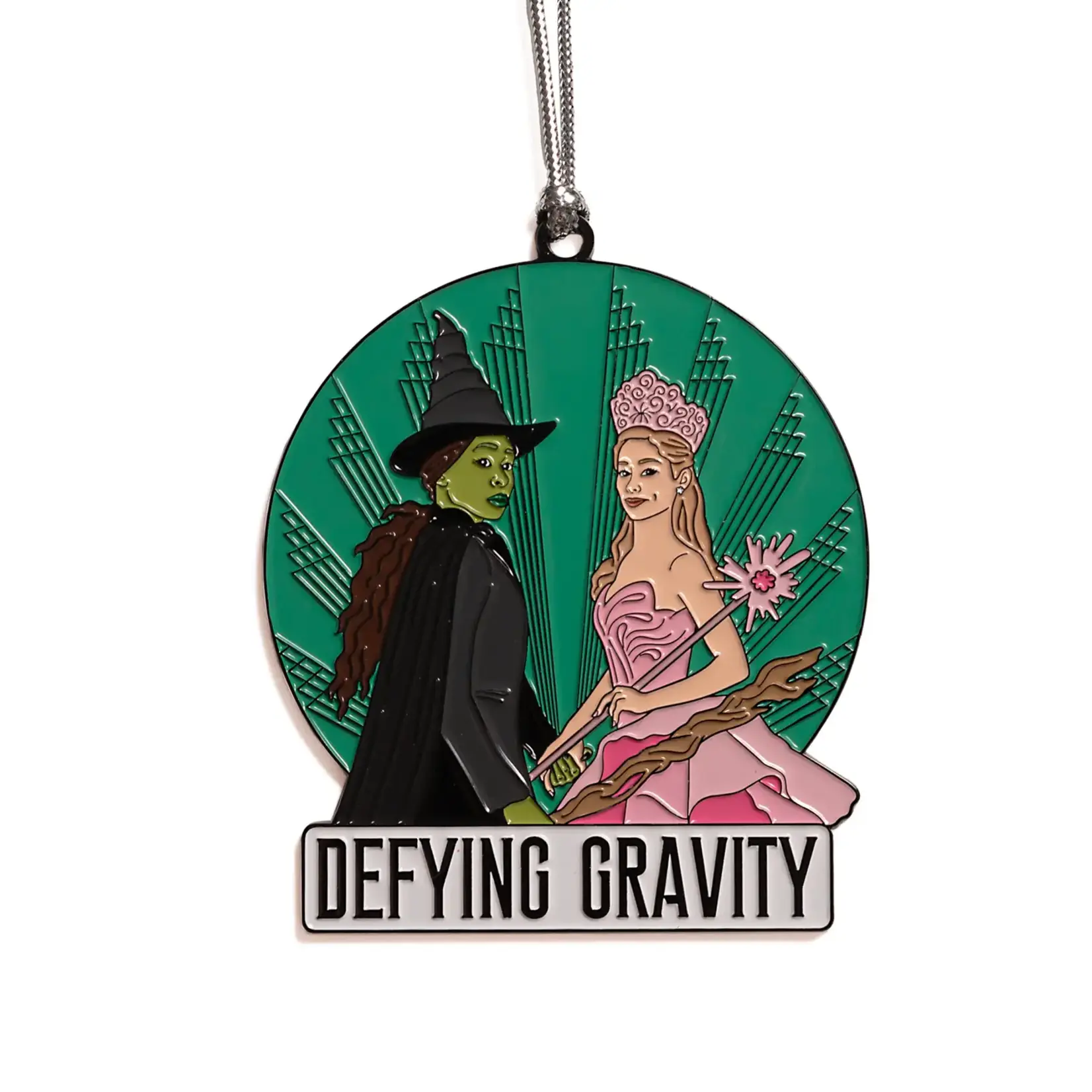 THE FOUND Wicked Defying Gravity Enamel Ornament