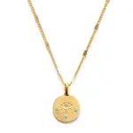Amano Studio Eye of Protection Necklace-Turquoise