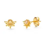 Amano Studio Rays of Light Stud Earrings with Pearl