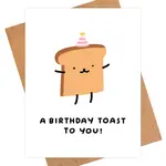 IEJ Studio Birthday Toast Card