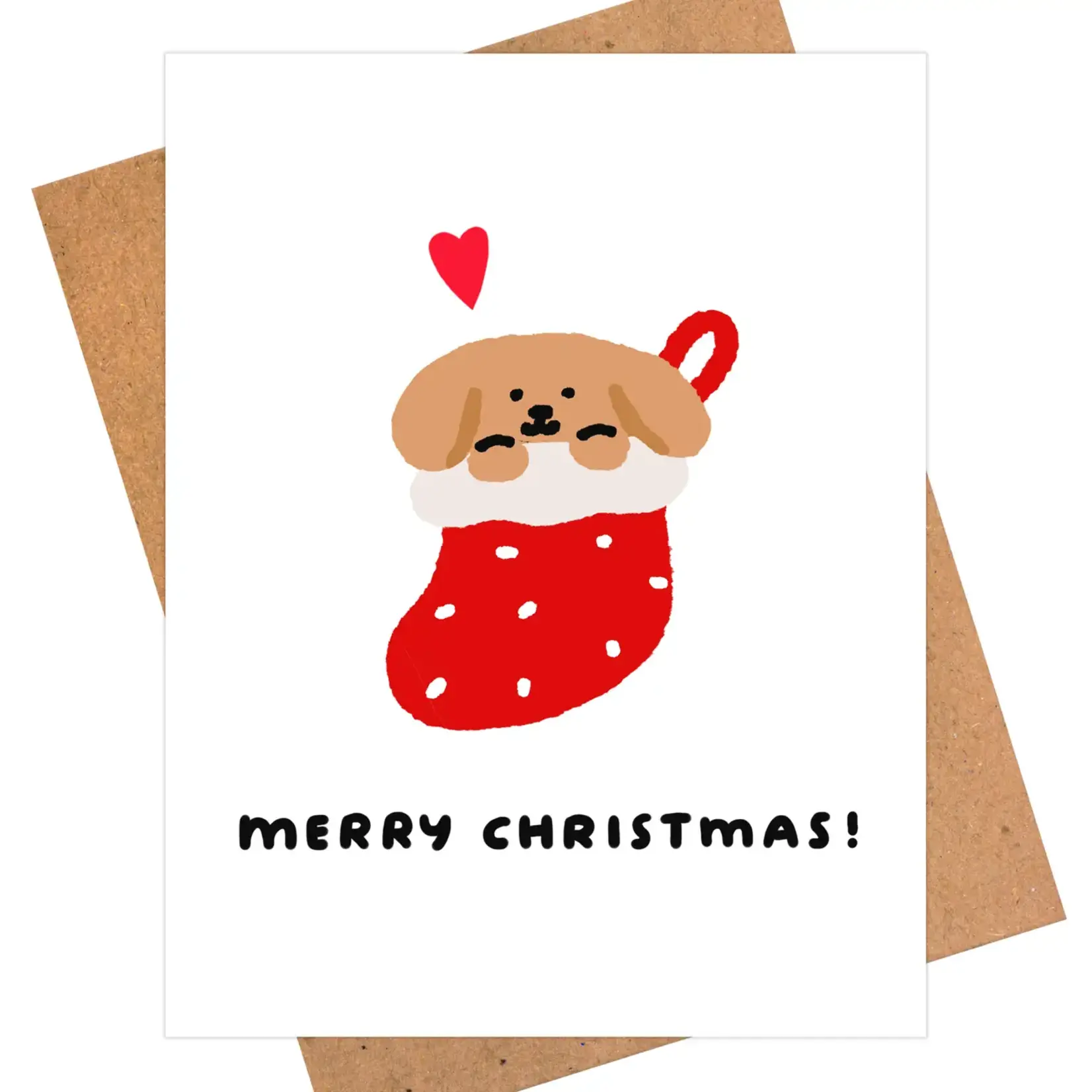 IEJ Studio Christmas Stocking Card