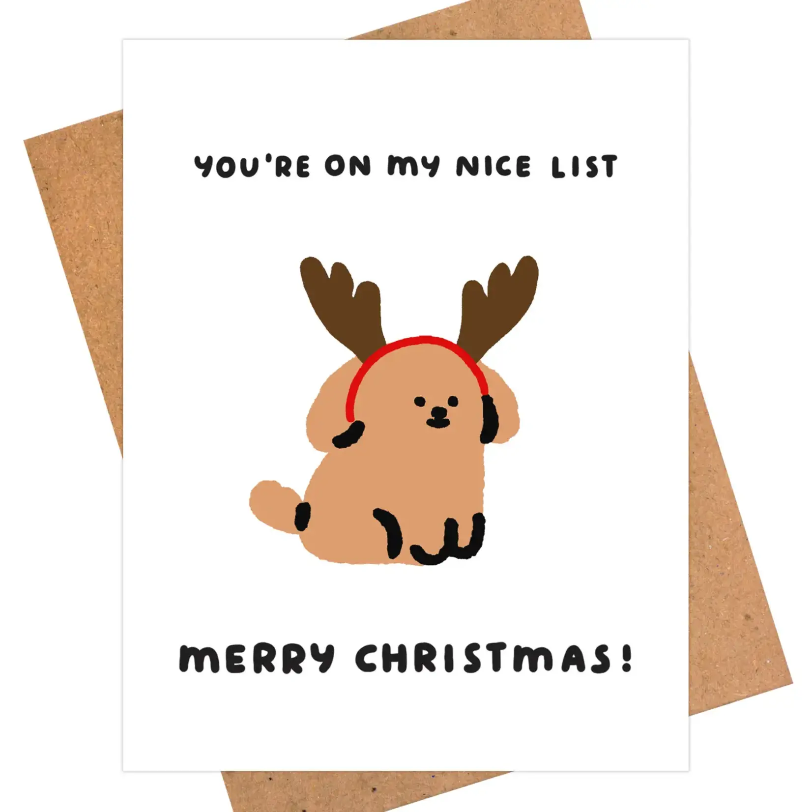 IEJ Studio Nice List Christmas Card